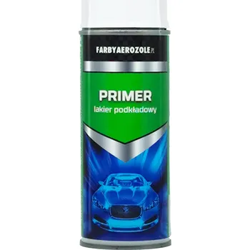 Barva ve spreji AKRYLOVÝ ZÁKLADNÍ NÁTĚR ve spreji 400 ml BÍLÝ na auto