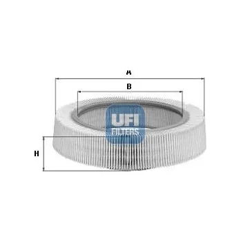 Filtr do auta Vzduchový filtr UFI 30.993.00