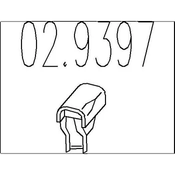 Výfukový systém Zarazka, tlumic vyfuku MTS 02.9397