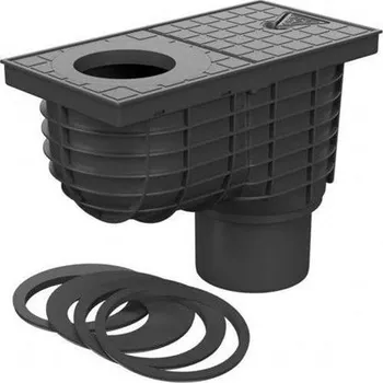 kanalizační vpusť Lapač střešních splavenin Geiger KV 125