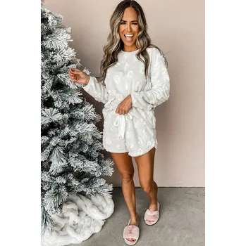 Dámská mikina OMG Dámská souprava Anatolius světle šedá XXL