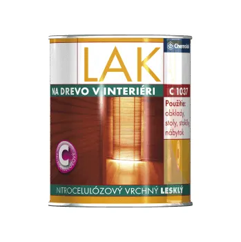 barva a nátěr na dřevo Colorlak C1037 lak nitrocelulózový lesklý 8 kg