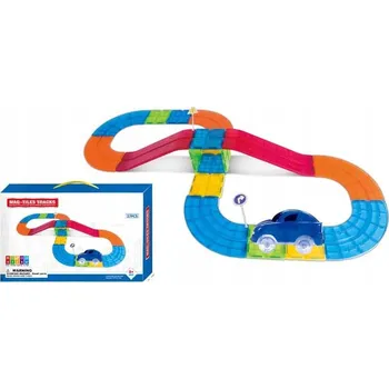 ostatní stavebnice Magnetická stavebnice dráha 27ks - Mag Tiles Track