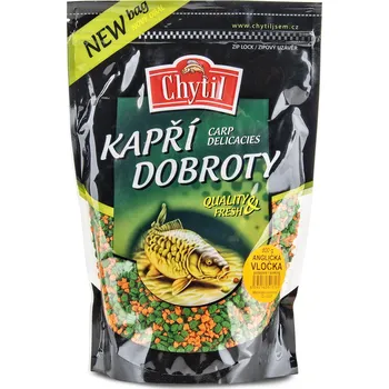 Návnadová pasta a těsto Chytil Anglická vločka 800 g Barva: oranžová + zelená