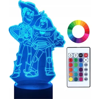 Lampička Plexido vícebarevná Noční lampa