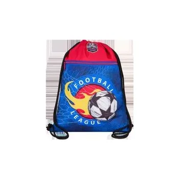 Školní sáček Colorino dětský stahovací vak - Football, v: 42 × š: 33 cm, PES