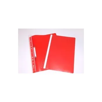 Rychlovazač A4 SK2104 Červený PVC s eurozávěsem (00517110)