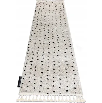 Koberec KOBEREC BĚHOUN S TEČKAMI A SKVRNAMI, krémový, 80x250 cm