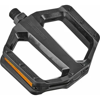Pedál na kolo Pedály Shimano PD-EF102 Flat černé