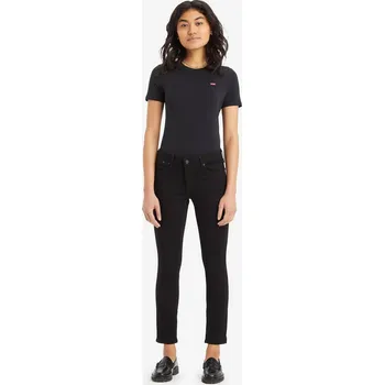 Dámská móda Levi's® 712™ Slim dámské džíny A6199-0012 Černá W29/L34