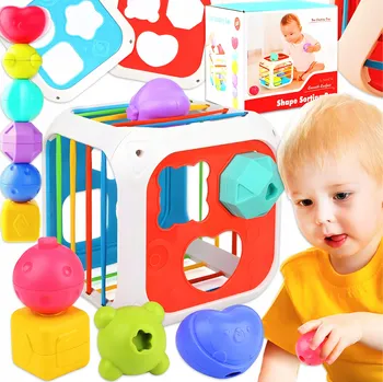 Hračka pro nejmenší Třídič Vkládačka Edukační Senzorická Montessori