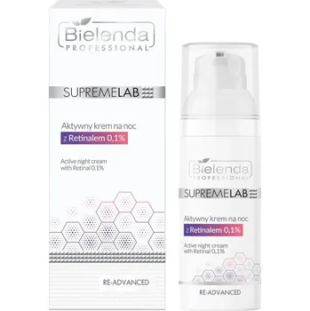 Pleťový krém Bielenda Professional, SupremeLab Re-Advanced aktívny nočný krém s Retinalom 50ml