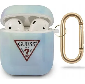 Příslušenství pro sluchátka Obal Guess pro Samsung AirPods 1, AirPods 2 modrý