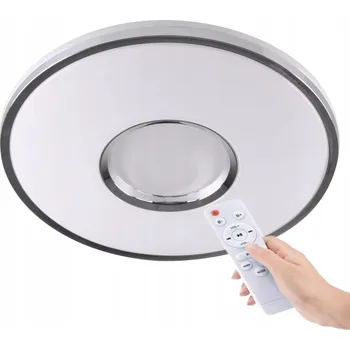 STROPNÍ SVÍTIDLO KOUPELNOVÝ STROPNÍ SVÍTIDLO 48W LED EFEKT HVĚZD CCT DÁLKOVÝ OVLADAČ IP44 DEKORACE