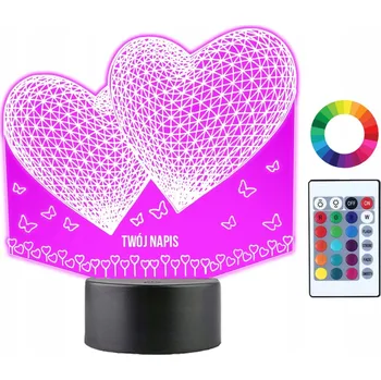 Lampička Noční lampa Plexido vícebarevná