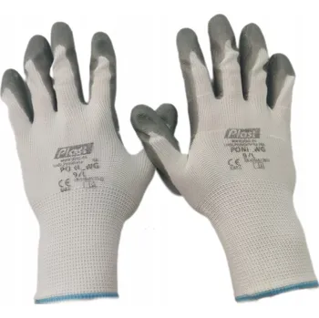 Pracovní rukavice Zahradní rukavice velikost 9 - L polyesterové potažené nitrilem