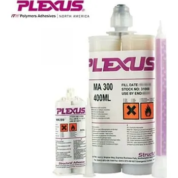 Průmyslové lepidlo Plexus MA 300, kartuše 400 ml