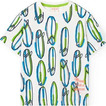 Chlapecké tričko Tričko s krátkým rukávem, surf, kluk. Boboli Velikosti: 128