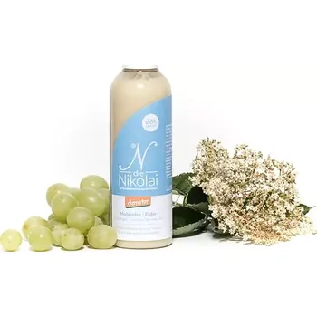 Tělový krém Die NIKOLAI - Biodynamický Bezinkový sprchový gel a šampón 200 ml