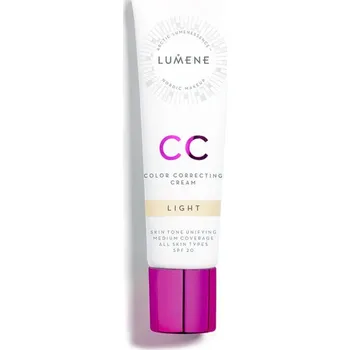 Pleťový krém Lumene, CC Korekčný krém na tvár SPF20 7v1 Light 30ml