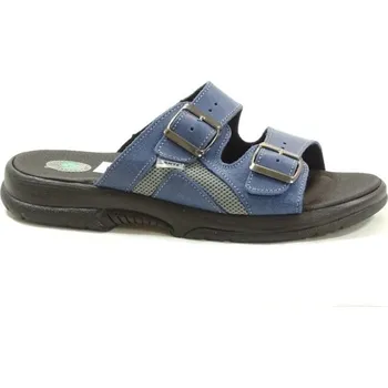 Pánské pantofle Santé N/517/32S/86/CP pánské modré pantofle 45