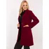 Dámský kabát Dámský kabát TW-PL-BI-25533.18 vínový