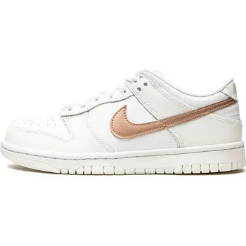 Pánské tenisky Nike Dunk Low White Pink Bronze Swoosh (GS) EU: 37.5