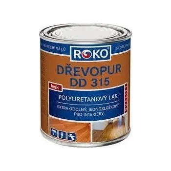 Lak na dřevo Rokospol Dřevopur DD 315 3L - Lesk