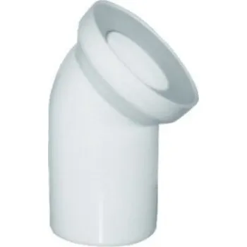 kanalizace Připojovací koleno na WC 110/45st. KK45000