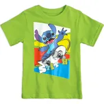 Dětské tričko STITCH SKATE zelené Velikost: 98