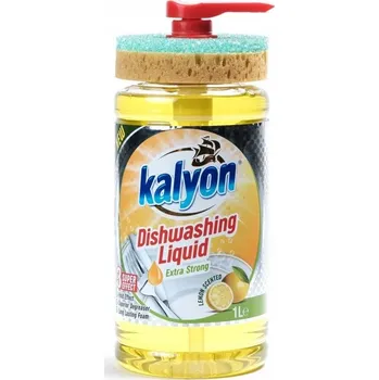 Mycí prostředek Prostředek na mytí nádobí Kalyon s vůní citronu 1 l