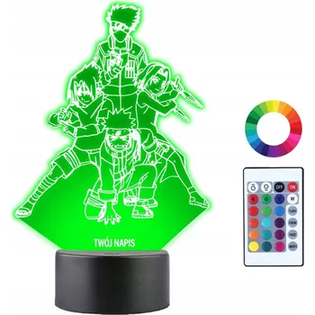 Lampička Plexido vícebarevná Noční lampa