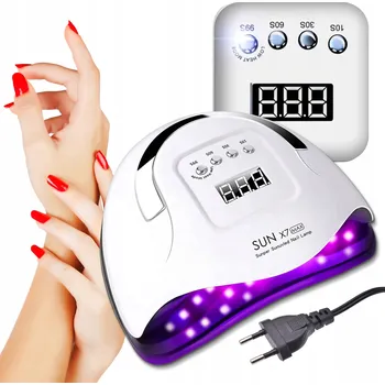 UV lampa na nehty LED+UV lampa Extralink X7 Max 220 W, bílá