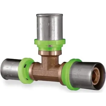 Fitinka Easy EASY+ 824 T-kus 26x16x20mm, redukovaný, lisovací, voda, mosaz