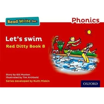 Cizí jazyk Read Write Inc. Phonics: Let's Swim (Red Ditty Book 8) - Munton, Gill