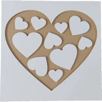 Obraz Velké srdce na zeď TraffiHeart dekorace obraz