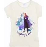 Frozen (Ledové království) TRIČKO FROZEN (krémové) Velikost: 5