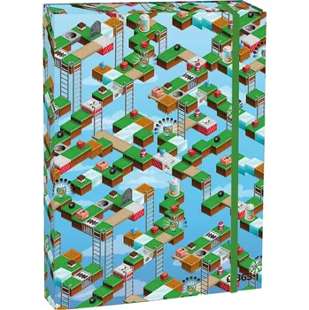 desky na sešit Box na sešity s klopou A5 Games