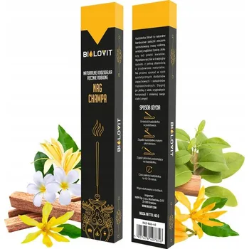 Vonná tyčinka Přírodní indické vonné tyčinky Nag Champa Bilovit 40g