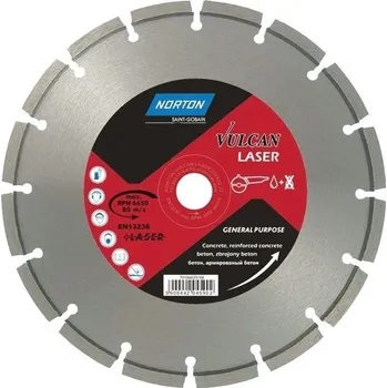 Řezný kotouč Kotouč řezný diamantový Vulcan Lasser – 125×2,6×22/23 mm