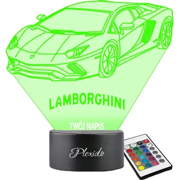 Lampička Plexido vícebarevná Noční lampa