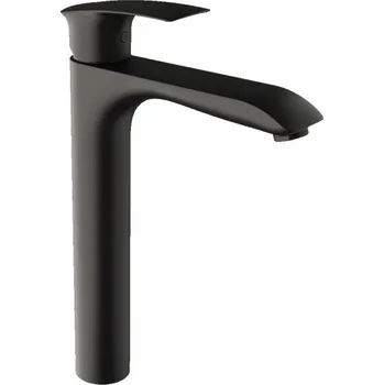 Vodovodní baterie HERZ Baterie umyvadlová černá, vysoká, Elite e12B - UH00089B