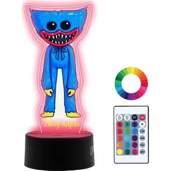 Lampička Plexido vícebarevná Noční lampa