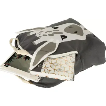 Hračka Kik batoh Žirafa modrý