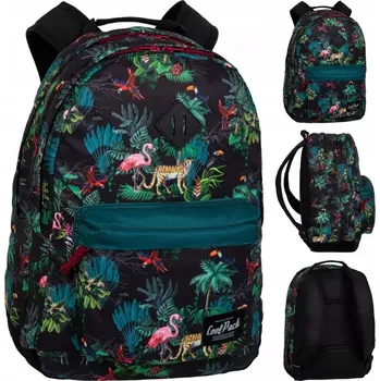 Školní batoh Školní batoh CoolPack s více přihrádkami bílý, vícebarevný 26 l