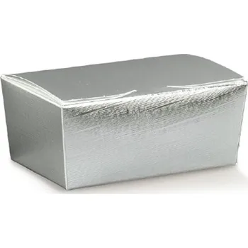 Dárková krabička Krabička "Ballotin" 155x100, v.70mm, stříbrné hedvábí 1 ks/krabička