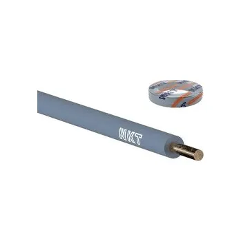 elektrický kabel NKT Propojovací plný vodič CY 1 (H05V-U) Barva: šedá