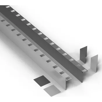 ETERNO IVICA Hliníková ukončovací lišta H30 x L2400mm, stříbrná