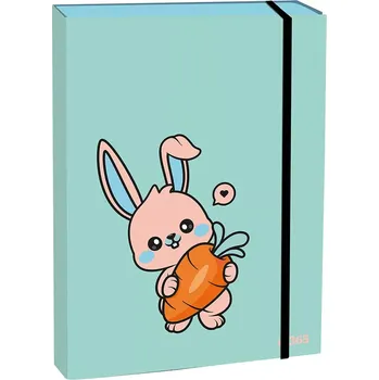 desky na sešit Box na sešity s klopou A4 Bunny