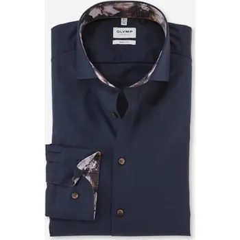 Pánská košile Olymp Level Five Body Fit společenská košile 209674 18 Modrá 39